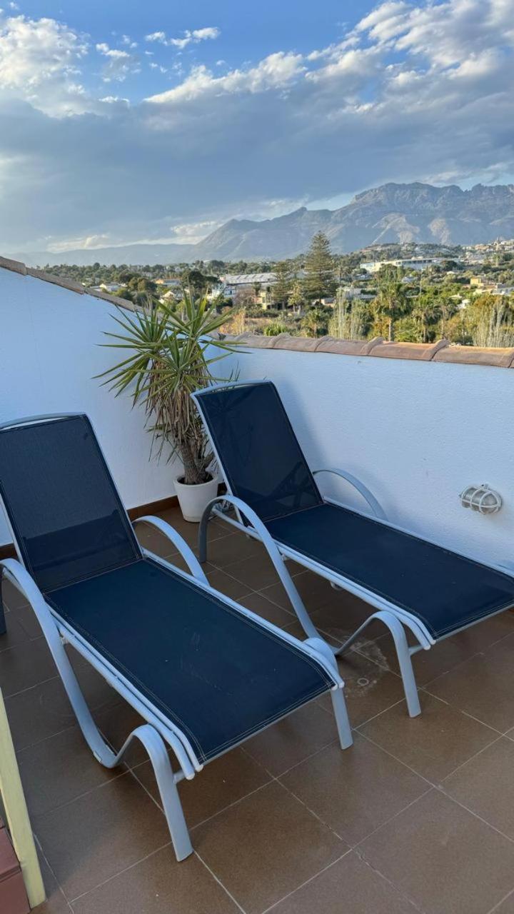 Penthouse In Albir With Sea Views, 100M From Beach El Albir Rom bilde